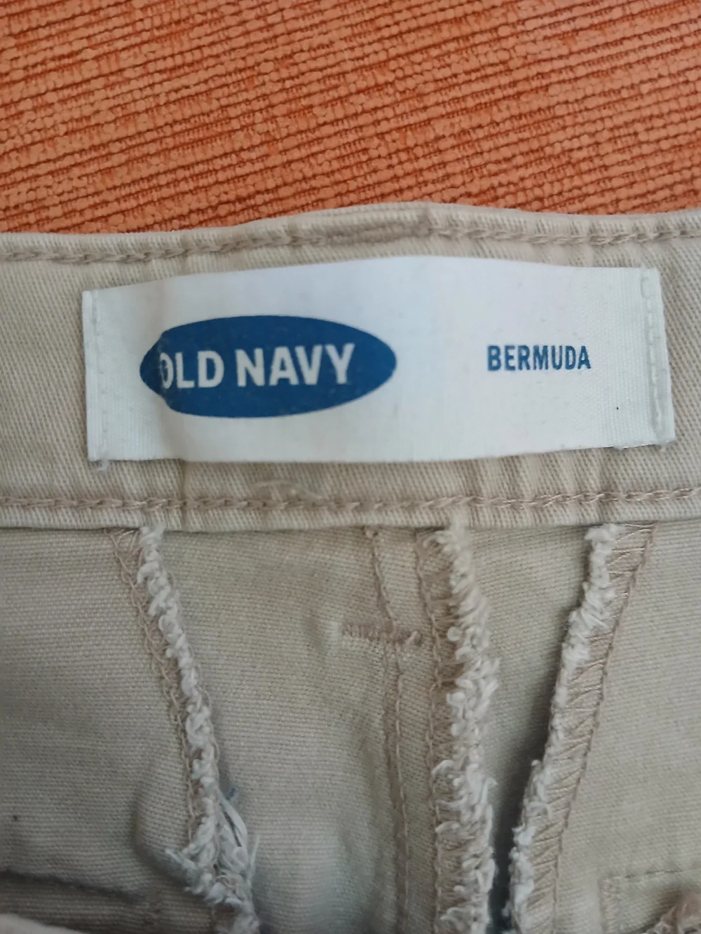 Old Navy Light Cream Chino Shorts